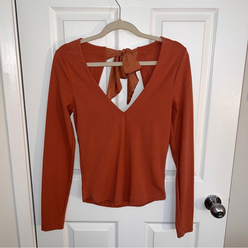 Free People Tie Back Top (US S)